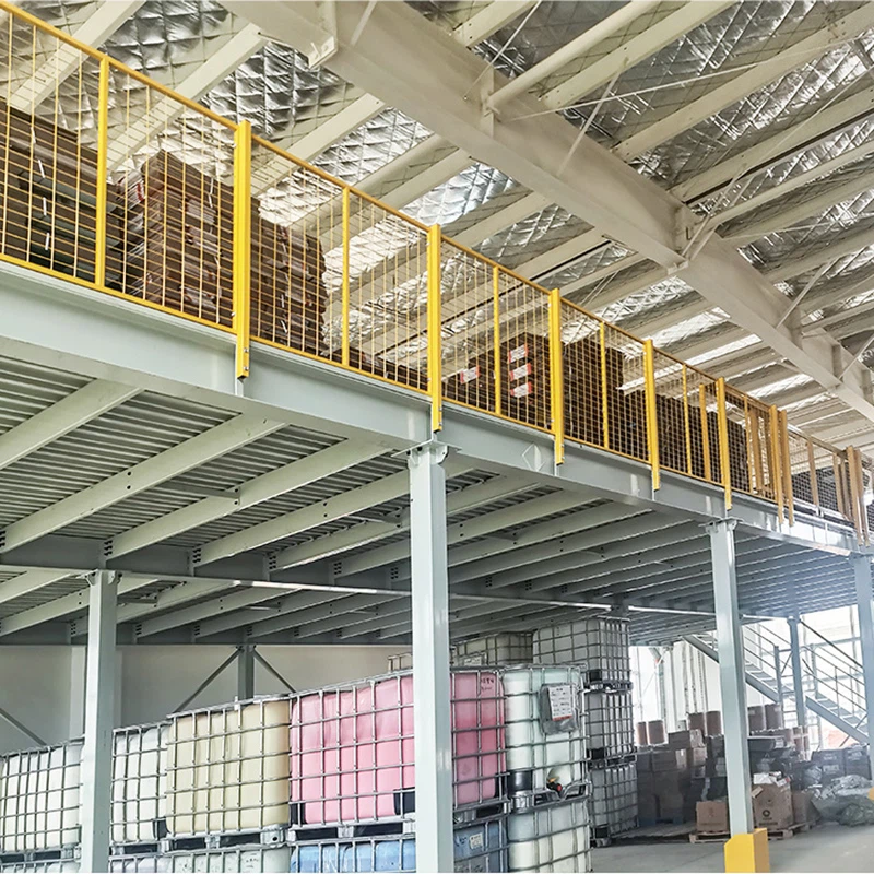 Steel Warehouse Mezzanine
